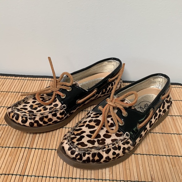 Leopard Sperry Top-Siders - Picture 2 of 6